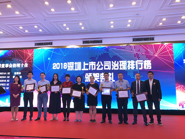  B体育(中国)荣膺“2018上市企业董事会治理十佳”